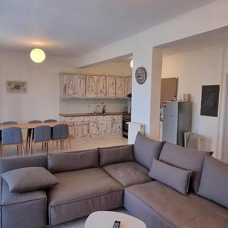 Sea View Apartment Alykes Potamou Bagian luar foto