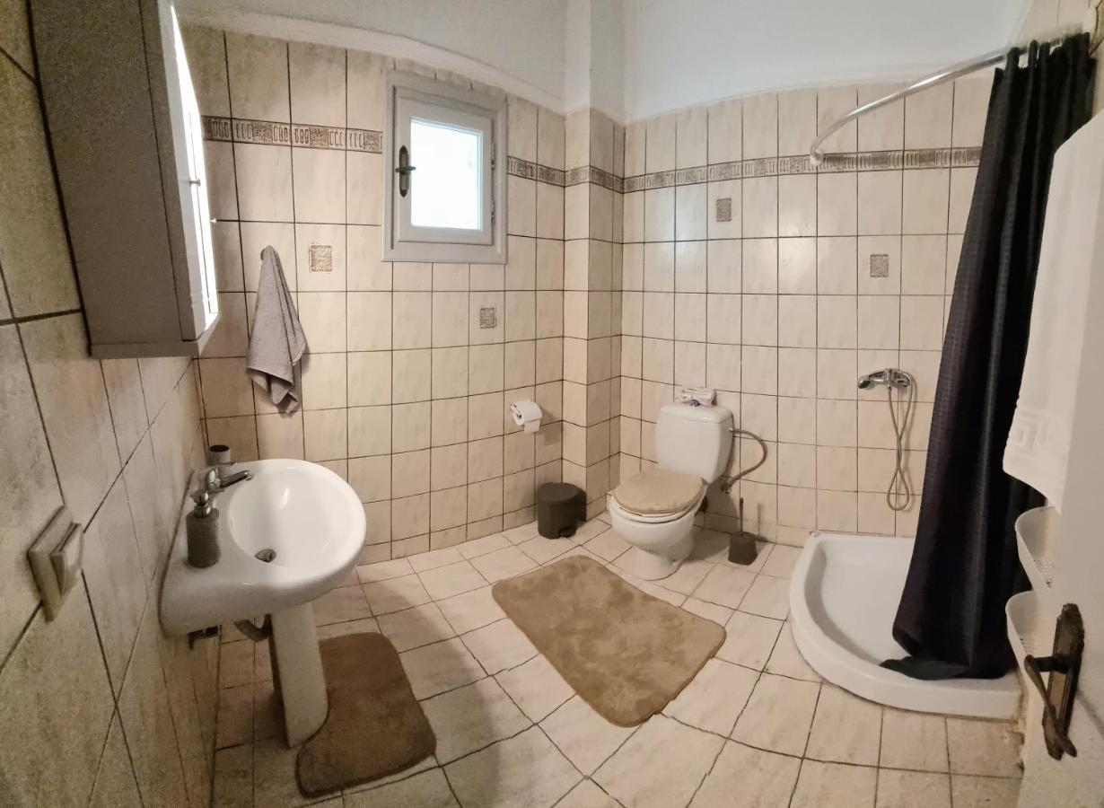 Sea View Apartment Alykes Potamou Bagian luar foto