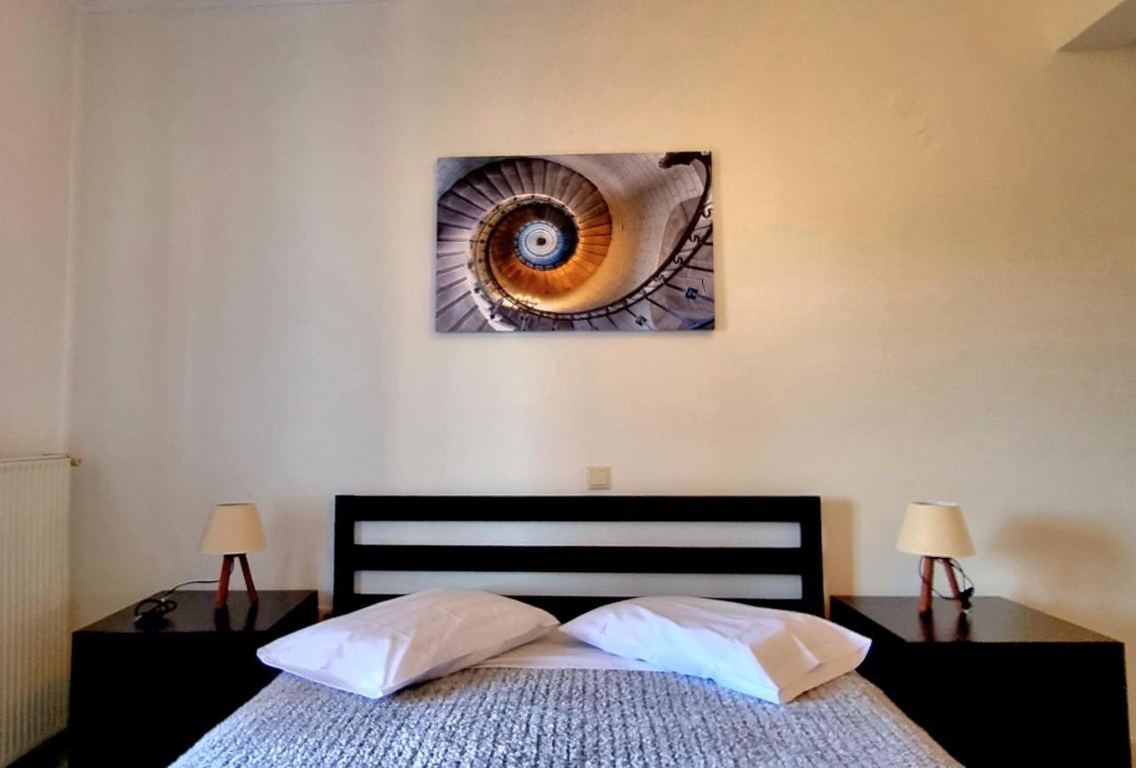 Sea View Apartment Alykes Potamou Bagian luar foto