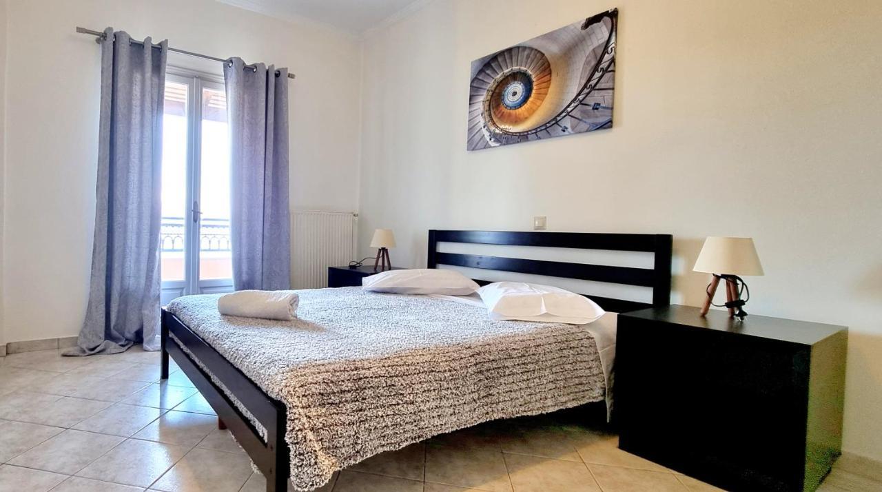 Sea View Apartment Alykes Potamou Bagian luar foto